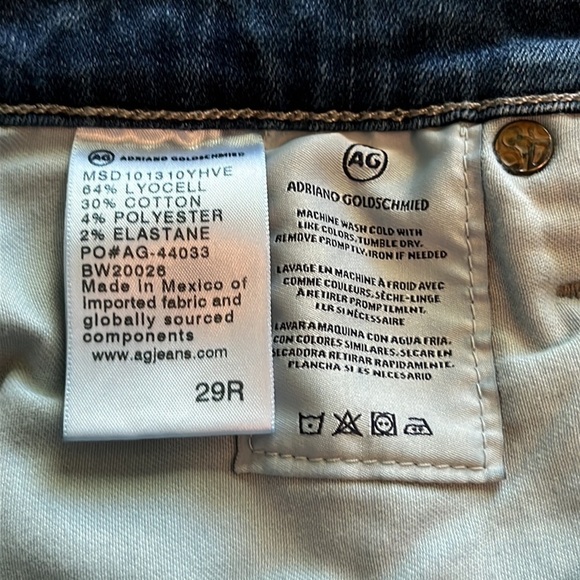 Ag Adriano Goldschmied The Angel Bootcut Size 29R - Picture 12 of 16